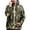 E7-Camouflage, variant on Homeyce Military Jacket for Men with Hood Windproof & Waterproof Windproof Jacket Big and Tall Lightweight Long Sleeve Raincoat with Pocket Zip Up Camo Softshell for Hiking,Green 3XL