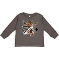 thumbnail image 3 of Inktastic Sinclair Tartan Lion Boys or Girls Long Sleeve Toddler T-Shirt, 3 of 5