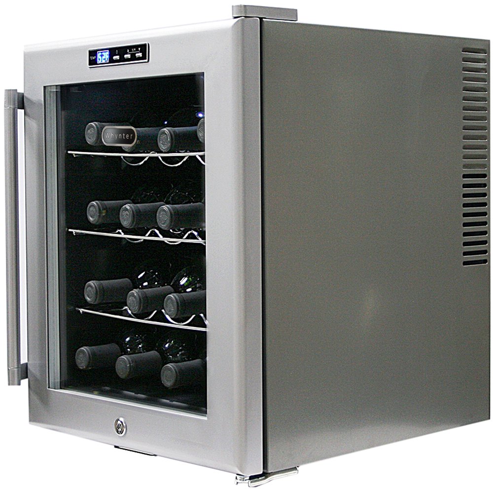 Whynter SNO WC16S 16Bottle Wine Cooler with Lock