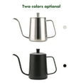 thumbnail image 2 of 600ml Coffee Pot Brewing Coffee Maker Coffee Maker Coffee Pot Stainless Steel with Handle Birthday Gift for Coffee Lovers, 2 of 8