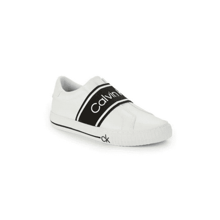 

Calvin Klein Women s CLAIREN Sneaker White/Black 8 M
