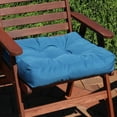 thumbnail image 5 of Sunnydaze 20" x 20" Blue Square Seat Cushion Set, 2 Count, 5 of 8