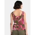 thumbnail image 3 of Time and Tru Women's Woven Tank Top, Sizes XS-XXXL, 3 of 5