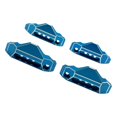 thumbnail image 1 of 4 Piezas de Protección de Amortiguador Baoblaze Repuestos Accesorios Kits de Actualizaciones 10208 Escala 1:10 Coche azul, 1 of 8