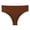 Brown, variant on KBODIU Women's Thongs, Women Plus Size Underwear G-Strings, Solid Color T-back Briefs, ,No Line Breathable Comfortable Panties Undies for Women