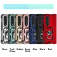 thumbnail image 4 of Armor Case Compatible With Galaxy Z Fold 4, Hard Pc Shockproof Cover With Metal Ring Holder & S Pen Holder, 4 of 4