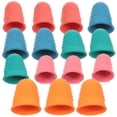thumbnail image 4 of FELTECHELECTR 15 protectores de goma para dedos, para contar dinero, ordenar, escribir, clasificar, pegamento caliente, cera, resina, para tareas de escritura., 4 of 6