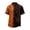 A-Black363, variant on Catrina Sugar Skull Polo Shirt for Men Short Sleeve Butterfly Floral Casual Polo Top