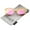 Pink-Gold / Pink Mirror, variant on zeroUV Female Women's Oversize Half-Frame Colored Mirror Lens Cat Eye Sunglasses 58mm (Black-Gold / Gold Mirror) - 58mm