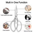 thumbnail image 3 of Lishi Kitchen Scissors - Non-slip Stainless Steel, Sharp and Heavy Duty for Food Preparation, 3 of 5
