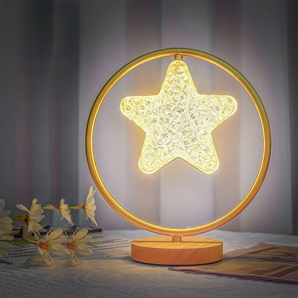 Electrodomésticos Lámpara decorativa de hierro Lámpara decorativa de hierro a batería Lámpara de mesa Lámpara LED cálida Lámpara decorativa de hierro sinuoso Cumpleaños Navidad Año Nuevo Luces decorat