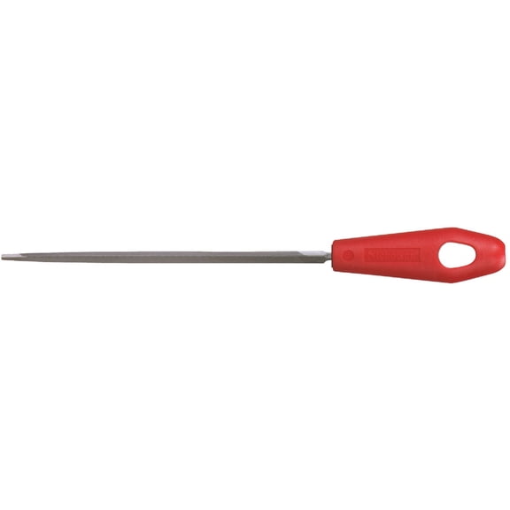 Nicholson Single/Triangular Extra Slim Tapered Taper File 6 in. L American