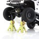 thumbnail image 5 of M Buder 4pcs Soporte de Gato a Escala de Aleación de Aluminio Ajustable para RC Car 1/24 SCX24 1/18 TRX4M Amarillo [cite: 56], 5 of 9