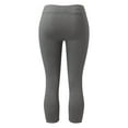 thumbnail image 5 of Harpily Women Thermal Underwear Bottoms Autumn And Winter Plus Thicken Outside Wear High Waisted Small Pants Warm Bottom Cotton Pants Dark Grey L, 5 of 6