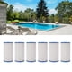 thumbnail image 1 of Cartucho de filtro, 6 piezas Cartucho de filtro de piscina Cartucho de repuesto para bomba de filtro de piscina Tecnología innovadora, 1 of 8