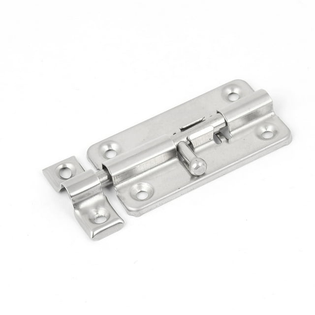 Unique Bargains 3' Long Metal Safety Guard Latch Slide Lock Door Drawer Barrel Bolt