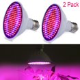 thumbnail image 2 of Kuymtek 2 uds E27 SMD 24W luz de cultivo lámpara vegetal luz de planta 200 LED Kuymtek Iluminación del hogar multifuncional, 2 of 6