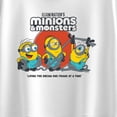 thumbnail image 3 of Minions & Monsters - Living the Dream - Youth Girls Boxy T-Shirt, 3 of 5
