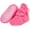 Pink, variant on Anti-Slip Sole, Fleece Baby Booties, Newborn Home Booties, Sweat Proof Organic Cotton Lining, Pink