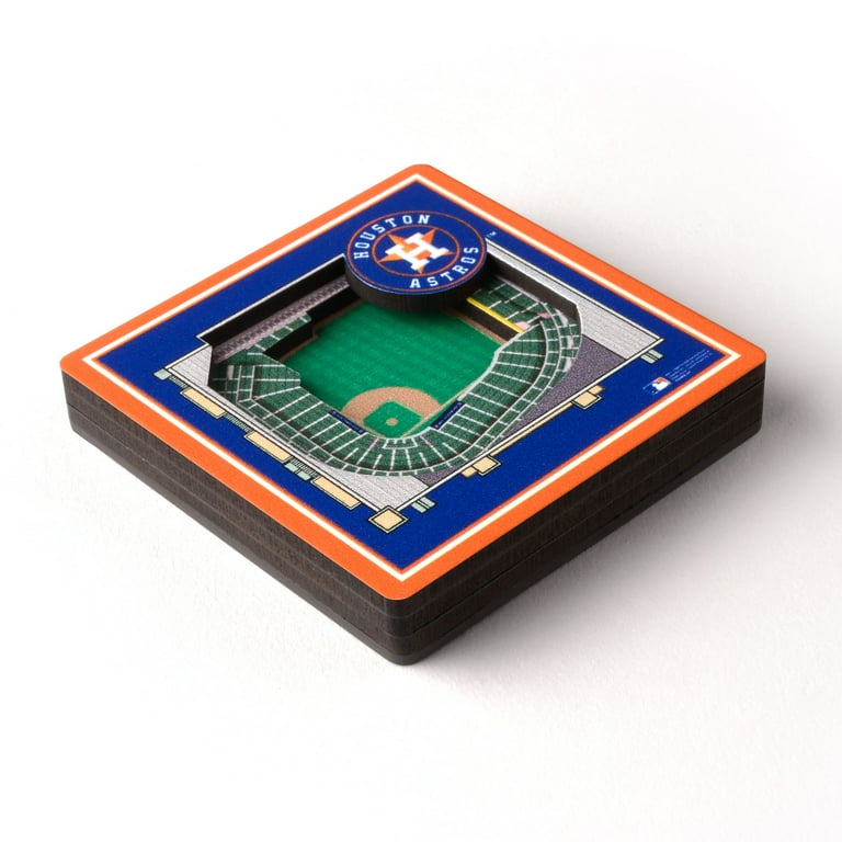 Houston Astros 3D StadiumView Magnet - Mini Replica for Fridge