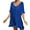 Blue, variant on Women's Sheer Cover Up Dress Light Chiffon Soft Beach Spaghetti Strap Bikini Cover Up V Neck Beachwear Apricot Small-X-Large