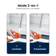 thumbnail image 3 of Llave para Fregadero de Cocina,Grifo de Cocina Extraible, 360° Giro, Acero Inoxidable SUS304, para Fregadero 1 o 2 Cubetas, 3 of 8