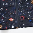 thumbnail image 6 of Coerni Baby Boys Windbreaker Hooded Jacket Kids Cute Waterproof Outwear Lightweight Print Raincoats Zip Up Button Down Coat, 6 of 9