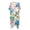 Floral Tropical Pattern, variant on HELLHERO Monstera Leaves Bikini Cover Up Polyester Loose Free Size Beach Cover Ups for Women