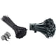 thumbnail image 1 of BRILLAR Bridas Profesionales De Nylon, 200mm, Negras, 100uds, 1 of 5