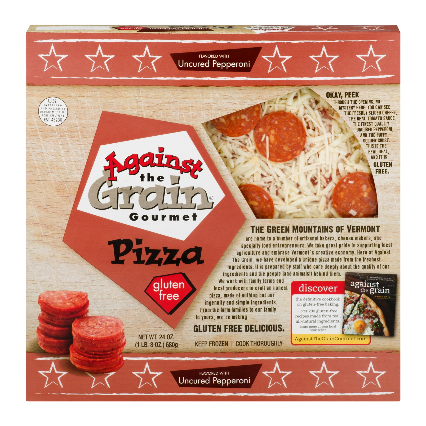 Against The Grain Gourmet Against The Grain Pizza 24 Oz Walmart