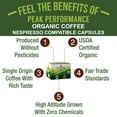 thumbnail image 3 of Peak Performance Organic Capsules for Nespresso Machines - Fair Trade, Low Acid, Organic Espresso Coffee Pods (36 Count) Compatible With Nespresso Capsule Brewers. Medium Roast Single Serve Pod, 3 of 7