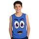 thumbnail image 4 of Niños Pequeños Camisola sin Mangas Gradiente Suave Impresión Moda Lindo Fondo para Niños 3-15 Años, 4 of 8