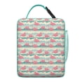 thumbnail image 6 of Flamingo Insulated Lunch Box Student Reusable Lunch Tote Bag with Water Bottle Holder Portable Lunch Bag School Travel, 6 of 6