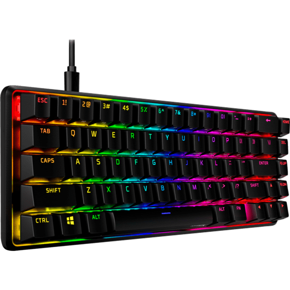 Teclado Mecánico Gamer HP HyperX Alloy Origins 65 Rojo HX