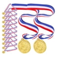 thumbnail image 1 of 12 medallas de oro, plata y bronce para niños, trofeos de fútbol, medallas, premios, recuerdos para fiestas deportivas, competiciones deportivas, recuerdos de fiesta y reconocimiento de logros, 1 of 7