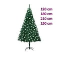 thumbnail image 4 of vidaXL Artificial Pre-lit Christmas Tree with Thick Branches White 59.1", 4 of 10