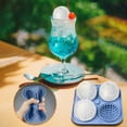 thumbnail image 5 of Ice Cube Tray,Admaison Ice Ball Cube Mold with Funnel for Cocktails,Bourbon,Brandy,Whiskey Gifts for Men,Silicone Fun Shapes Blue, 5 of 9