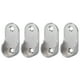 thumbnail image 1 of Soportes de Extremo de Varilla de Closet Ovalados de Aleación de Zinc para Varilla de 22mm 4PCS, 1 of 3