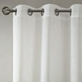 thumbnail image 6 of Madison Park Hayden 50x84" Woven Faux Linen Striped Window Sheer in Neutral, 6 of 8