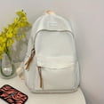 thumbnail image 5 of Backpack Simple Large Capacity Backpack Female Junior High School Student High School College Student School Bag Male Eight Colors Optional, 5 of 5