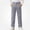 Gray, variant on SGFCWSX Boys Chino Pants, Straight Leg Pleated Button Zipper Relaxed Fit Trousers with Pockets for School Uniform Navy Size 7