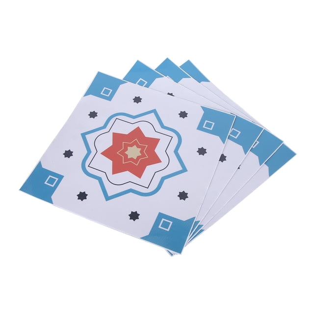4 Unids/set Etiqueta de Azulejo de Mármol oso de fresa Autoadhesivo 3D