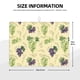 thumbnail image 2 of Fotbe Green And Purple Grapes Alfombrilla de Secado para Cocina con Estampado, 18x24 Pulgadas, 2 of 7