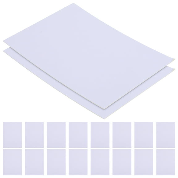 unbranded  20 Pcs White Core Bevel Photo Frame Paper Backing Board