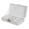 thumbnail image 1 of Pure Color Jewelry Box Ring Earrings Necklace Multifunctional Jewelry Storage Box, 1 of 9