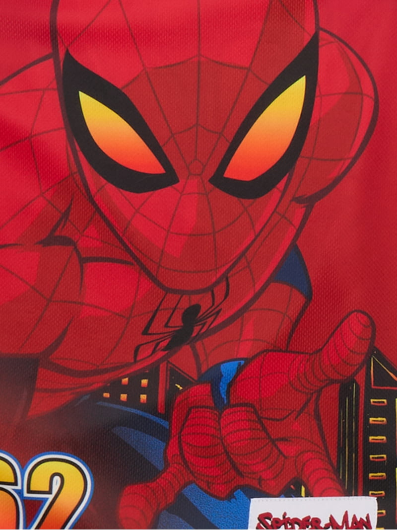 Marvel Spider-Man Basketball Jersey & Shorts Set - Walmart.com