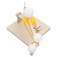 thumbnail image 2 of KAKOWELY solar system model 1 Set of Earth Moon Sun Model Planetarium DIY Model Students Educational Solar System Apparatus DIY Sun Moon Earth Model6.69"X3.94"X3.15", 2 of 5