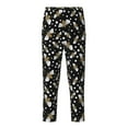 thumbnail image 2 of Gukieu Honey Bees at Night Print Youth Home Trousers, Elastic Waistband with Pockets for Home and Outing, Suitable for Children Aged 5-16-XS(5-6), 2 of 6