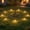 White-4B, variant on MMJ Solar Lights Outdoor Mini In Ground Round Disk LED Pathway Walkway Garden Courtyard Villa Lawn Decorative Stake 3.19x2.17x2.17in