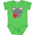thumbnail image 3 of Inktastic Heart Cat Boys or Girls Baby Bodysuit, 3 of 5